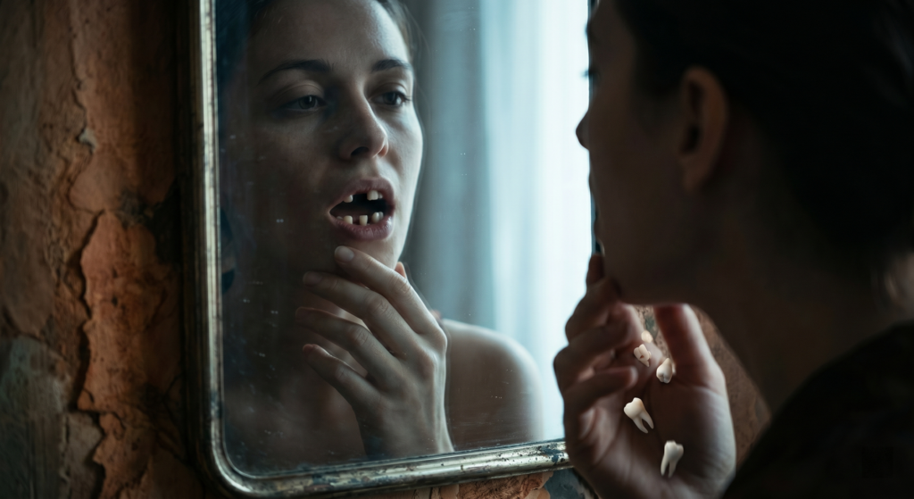 soñar que se caen los dientes