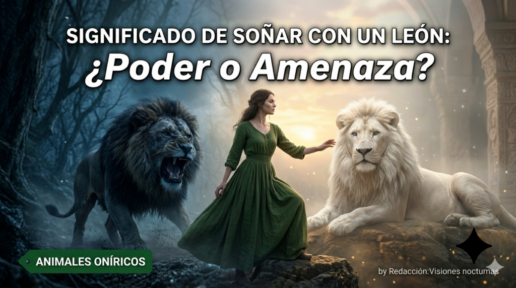 Significado de soñar con un león