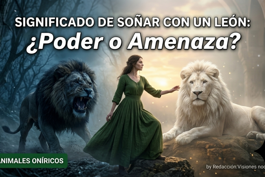 Significado de soñar con un león