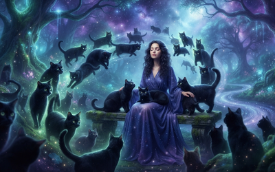 soñar con gatos negros